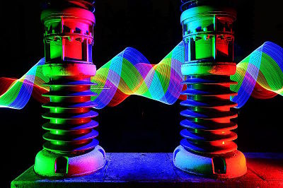Fotokurs Energie Lichtkunst