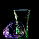Fotokurs Stillleben Bildgestaltung Werbefotografie violette gläser